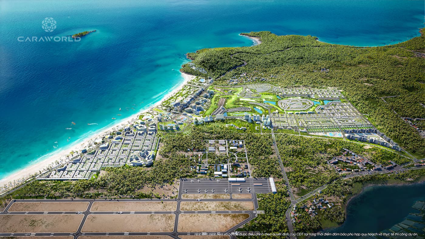 Tổng thể dự án Caraworld Cam Ranh